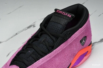 RETRO JORDAN 14 SHOCKING DH4121-600 (W) LOW PINK 0802
